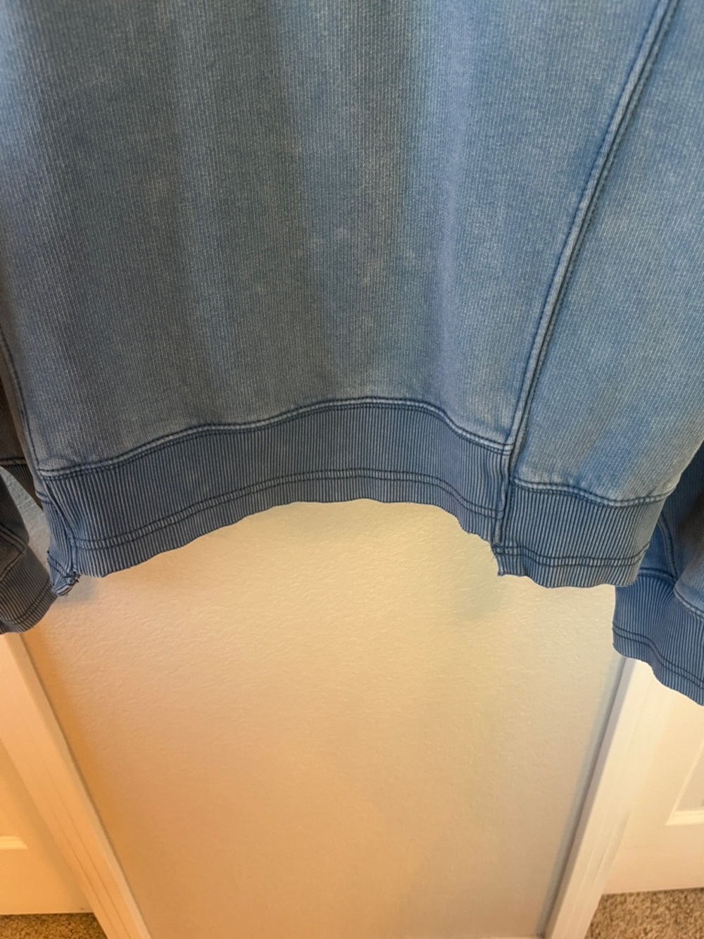 Free People Movement Blue Sweatshirt size XS - Picture 4 of 11